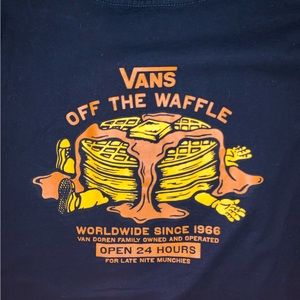 Vans Graphic T-shirt | Black | Long Sleeve | XL